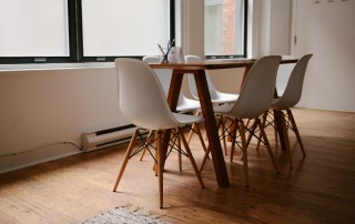 Table and Chairs in Meeting Room